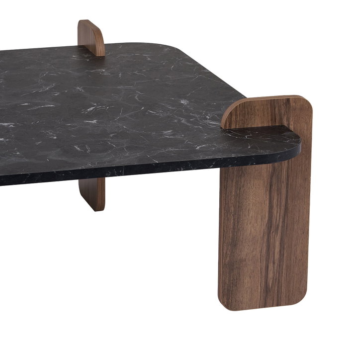Nordure Mesa de Café Marais - Lotus, Venezia Walnut